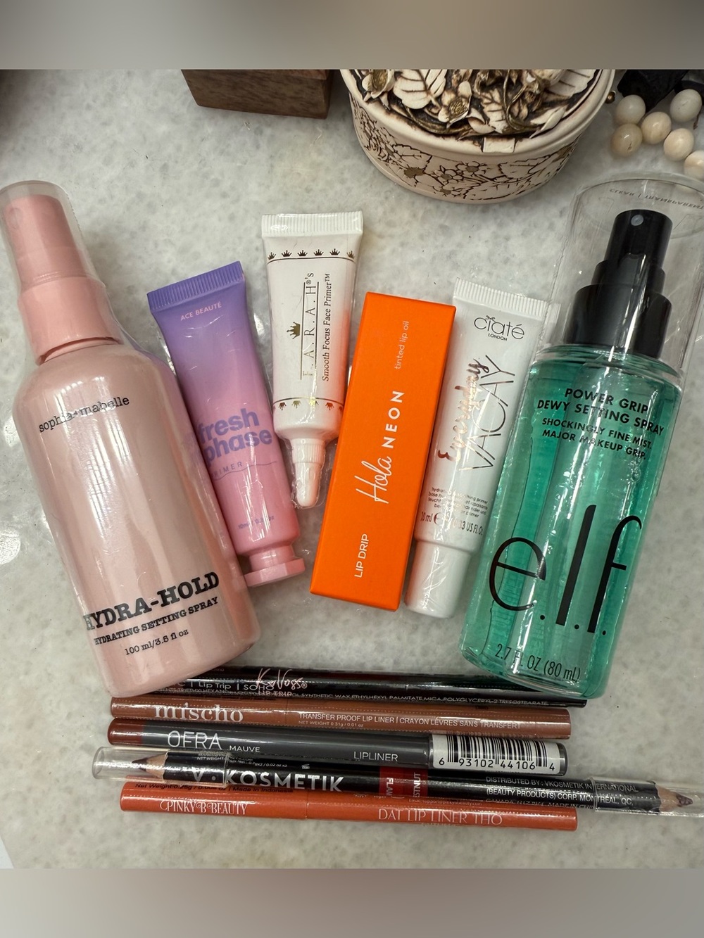 Makeup Bundle of 11 PC/ E.l.f, OFRA, Sophia + Mabelle, Power Grip and more.